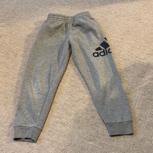 adidas Gray Kids Sweatpants